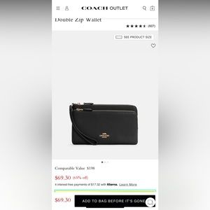 Coach wallet